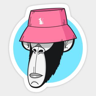 Swag Monkey Sticker